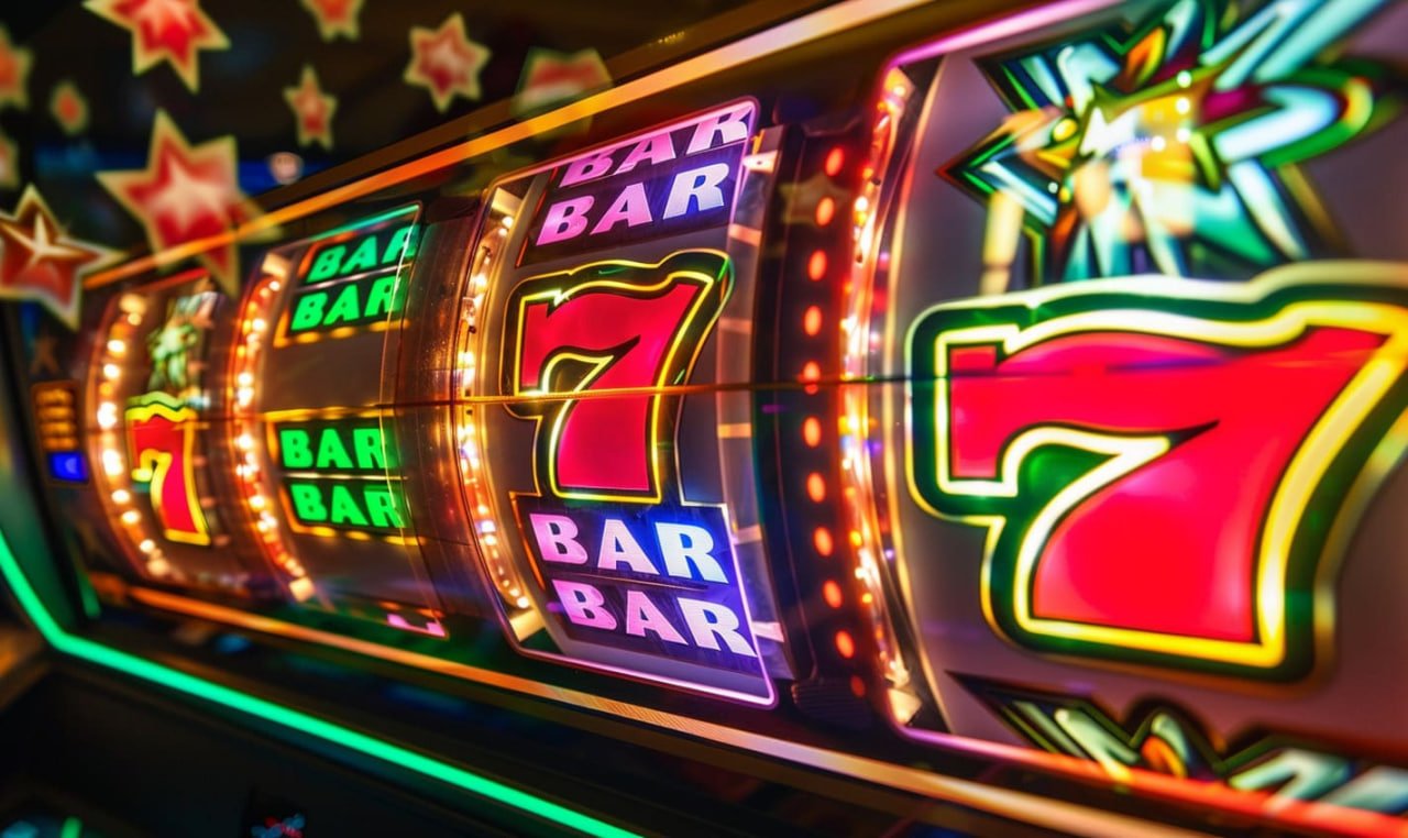 Online slot game interface on 7game5 showing reels and bonus features